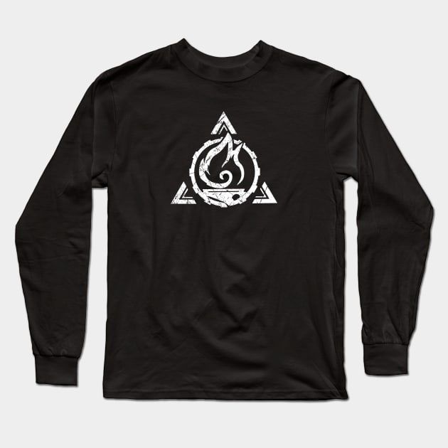 Torchlight (distressed) Long Sleeve T-Shirt by korstee